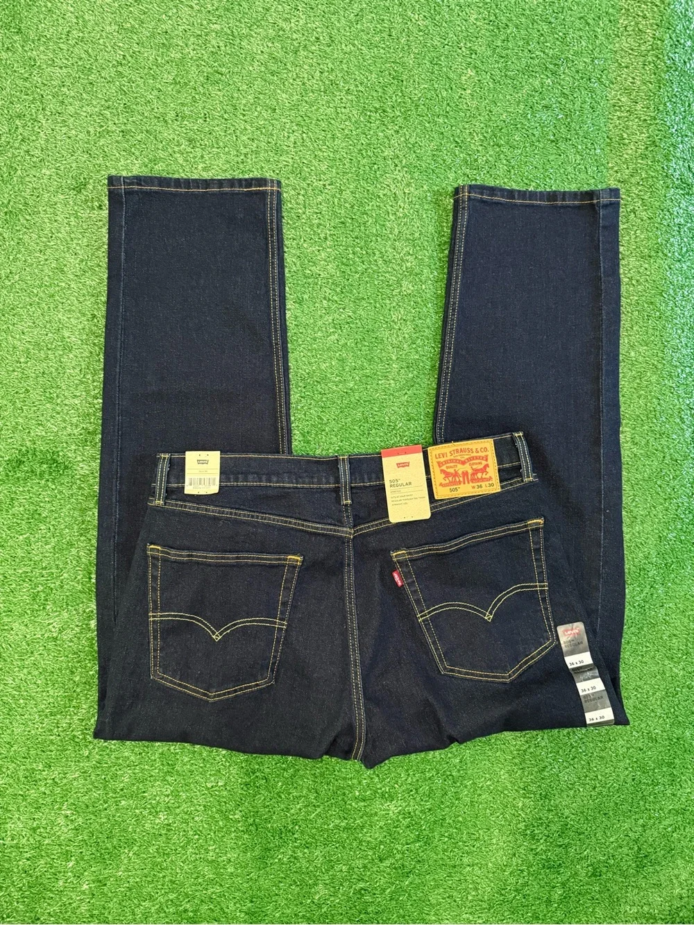 Levi's Dark Indigo Straight Men's Jeans
